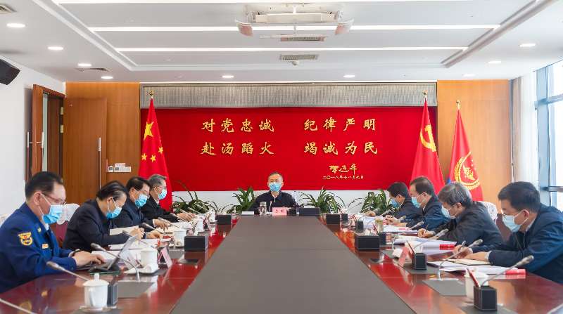 操欧洲美女大骚逼黄明在应急管理部党委会上强调 着力加强党委班子自...